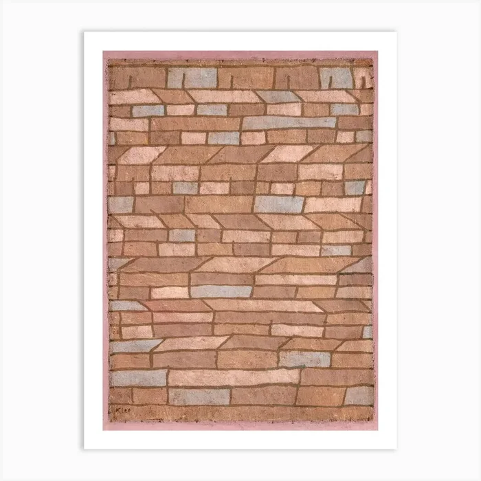 Barracks Settlement (Barracks Settlement) (1932), Paul Klee Art Print by Fy! Classic Art Prints and Posters