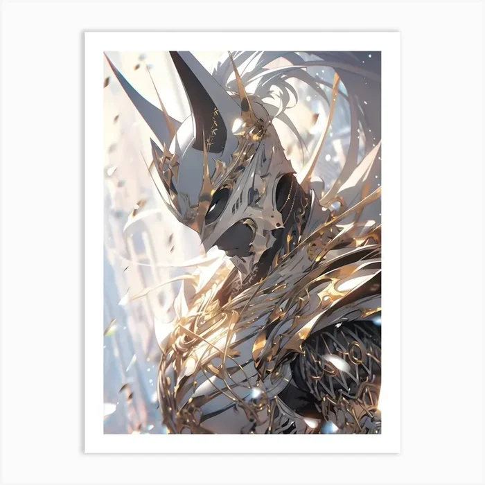 Batman Anime Art PrintR by Raphael