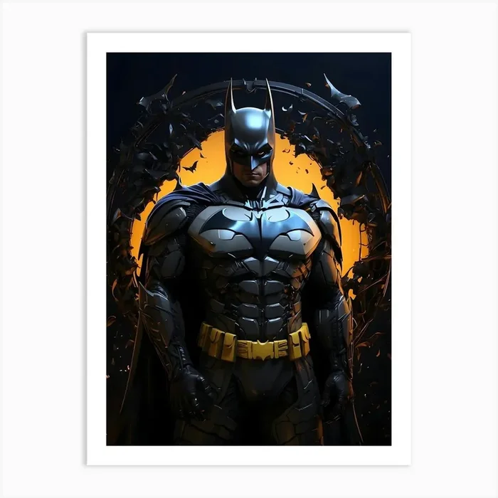 Batman Arkham Knight 9 Art Print by Ishwar Creation