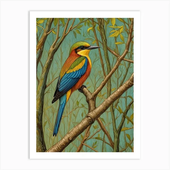 Bee Eater no2 Art PrintDP by Daydream Pacific