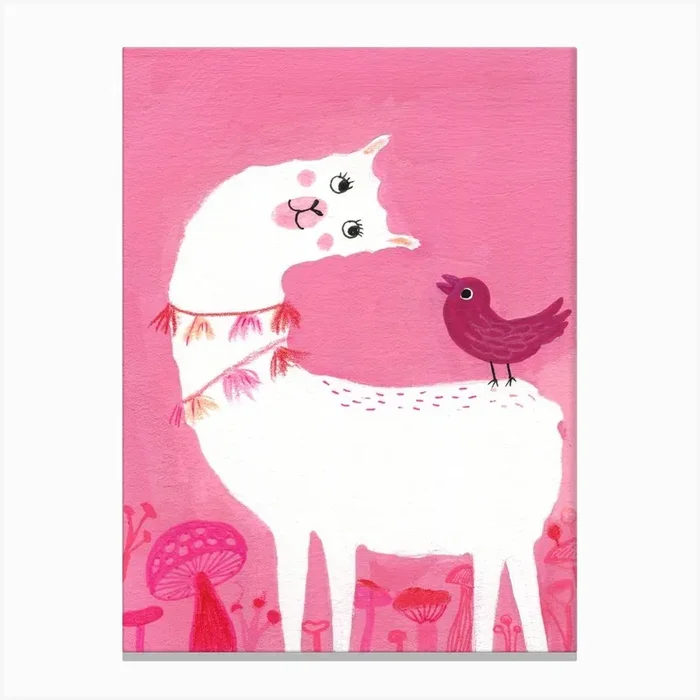 Best Friends Forever Canvas Print by Subhashini Narayanan