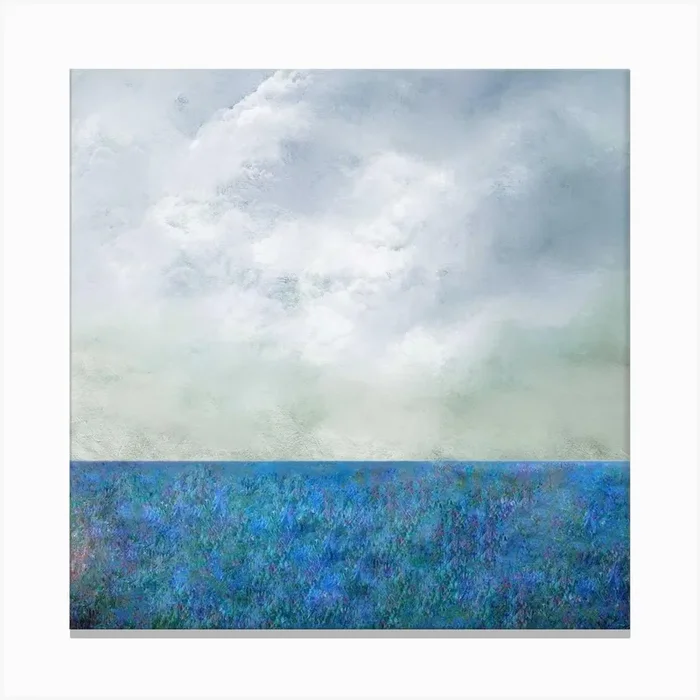 Big Sky Square Canvas Print by Roberto Moro