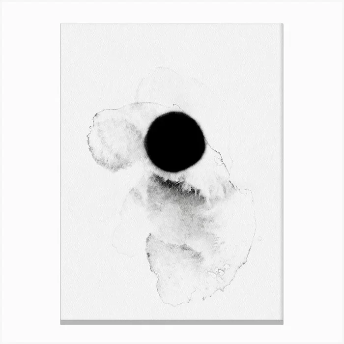 Black Hole 1 Canvas Print by Henri Matisse Style Prints