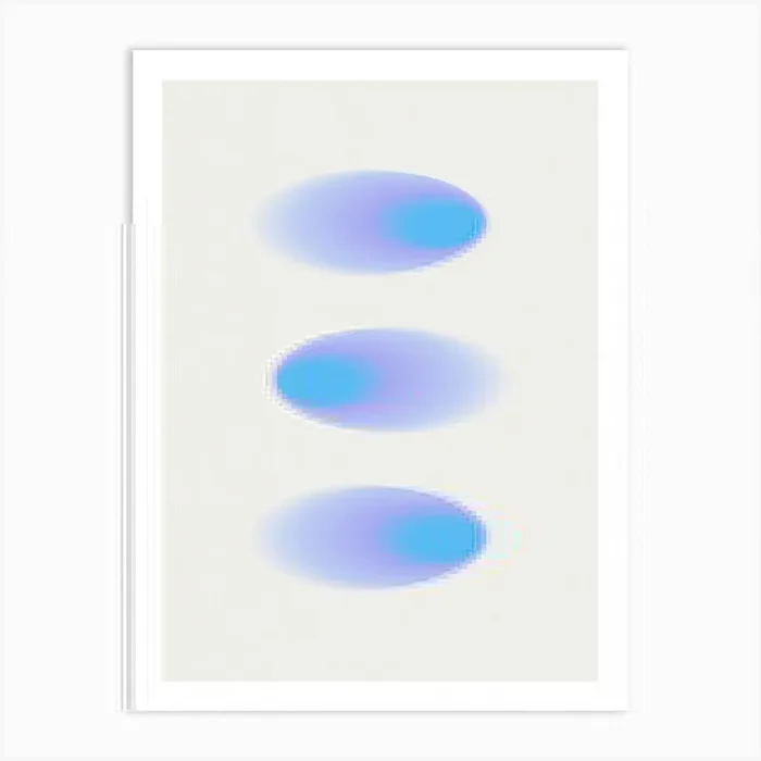 Blue Spheres Art Print by Henri Matisse Style Prints