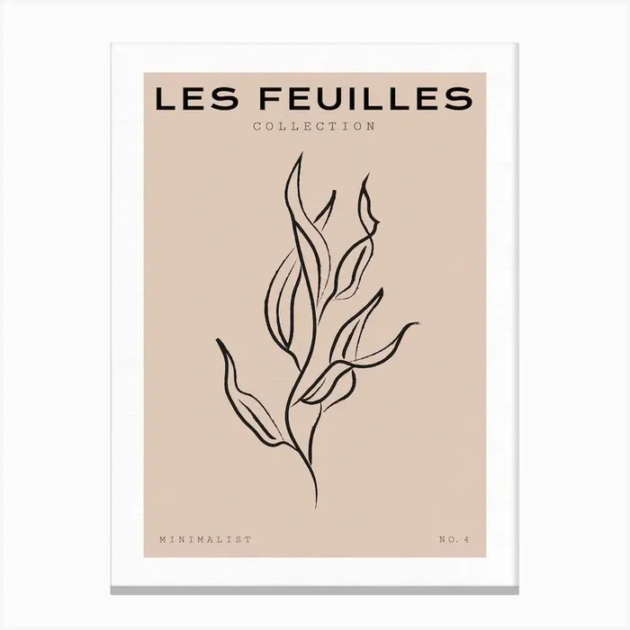 Boho Bohemian 7 Eucalyptus Canvas Print by Boho Print Collection