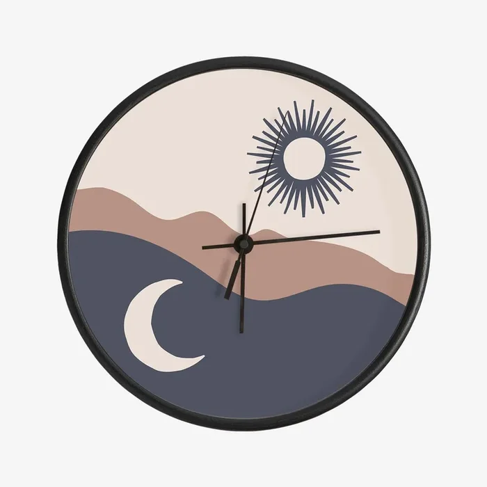 Boho Yin Yan Clock by Mambo