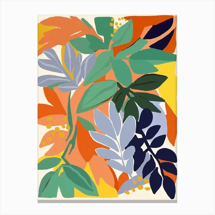 Botanical Impression No 4 Canvas Print by Treechild