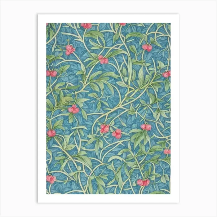Brazilian Cherry 1 tree Vintage Botanical Art PrintAI by Arboreal Impressions
