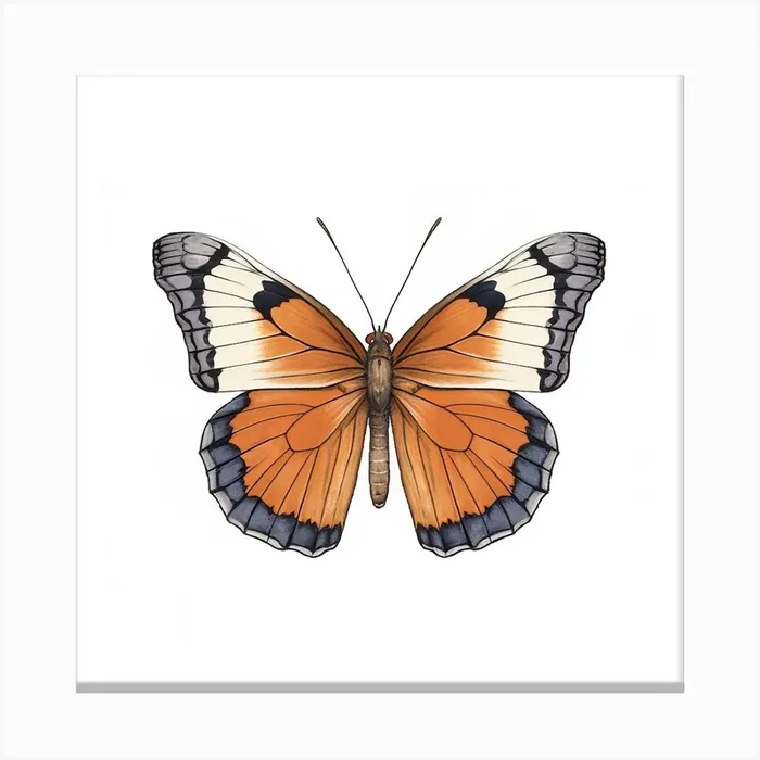 Butterfly 42 Canvas PrintBP by Bilge Paksoylu