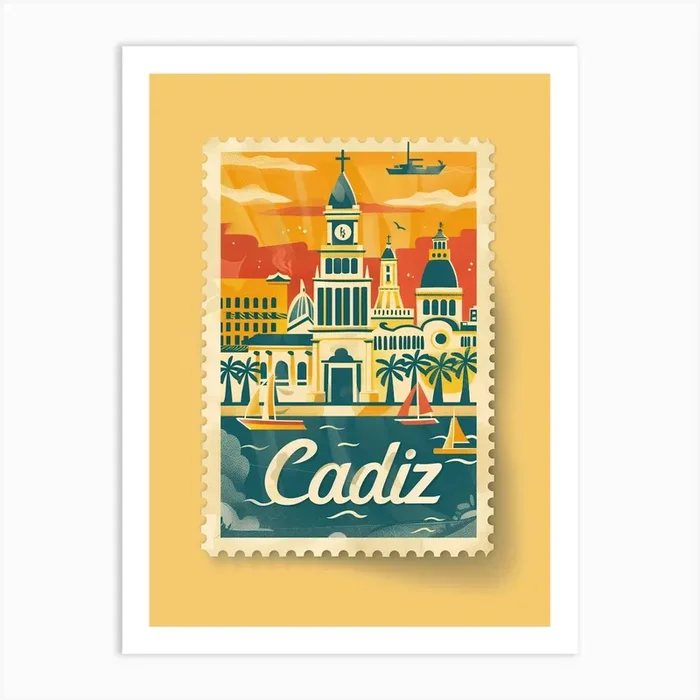 Cadiz Art PrintAB by Art Boutique