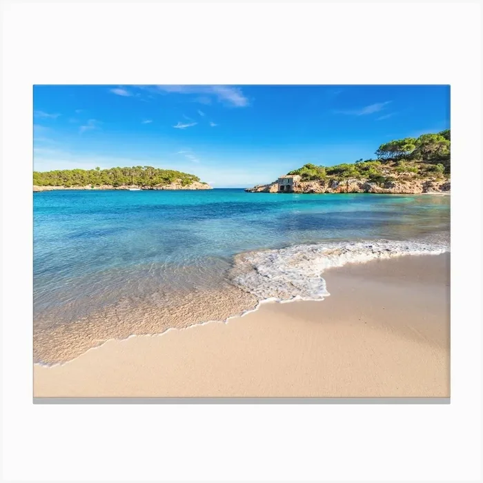 Cala Marcal Beach Mallorca Canvas Print by imagine