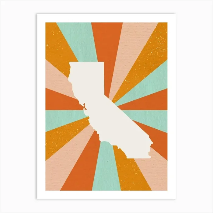 California Art Print by September23rd