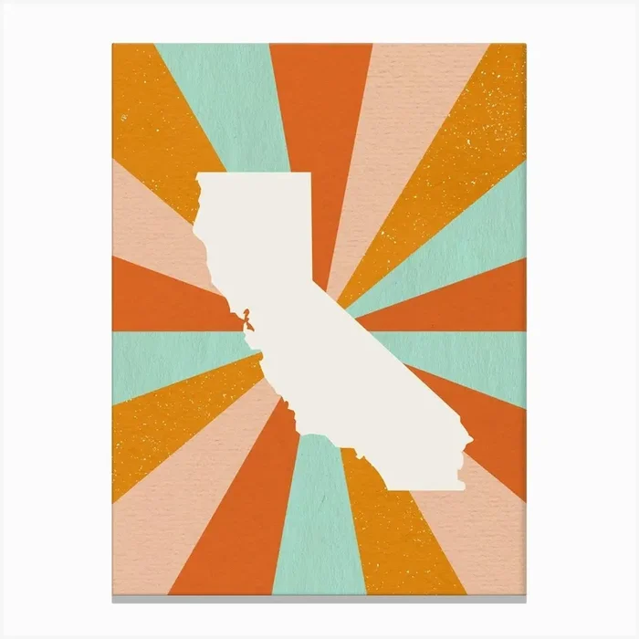 California State Canvas Print by September23rd