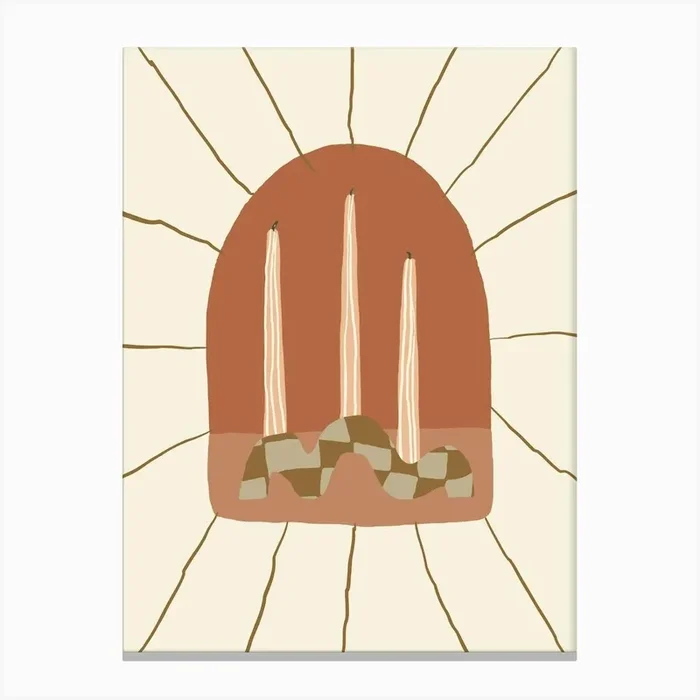 Candlelight Canvas Print by Henri Matisse Style Prints