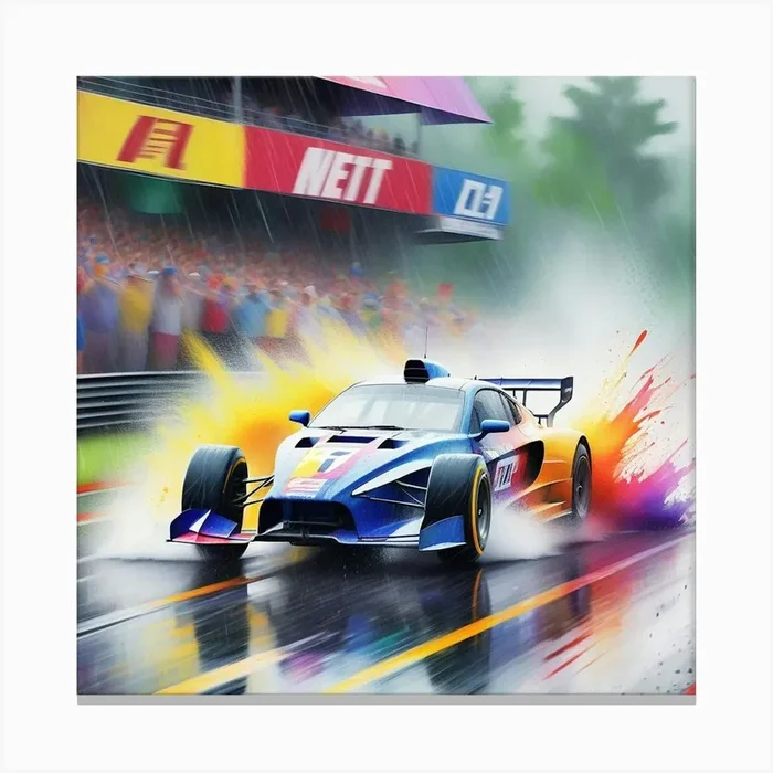 Car Art 44 Canvas Print by Autopia
