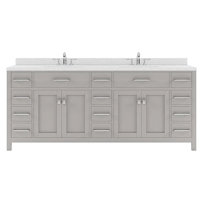 Caroline Parkway 78 ” Double Bath Vanity