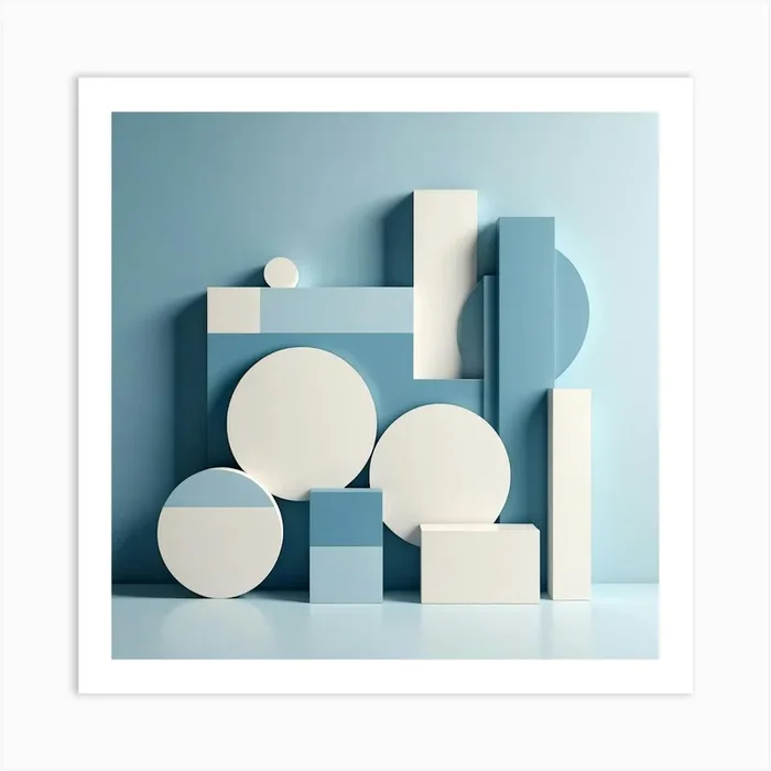 产品名称中包含顶级域名,检查并适当处理后再继续! Geometrie Celesti Art PrintL by livingcushions.com