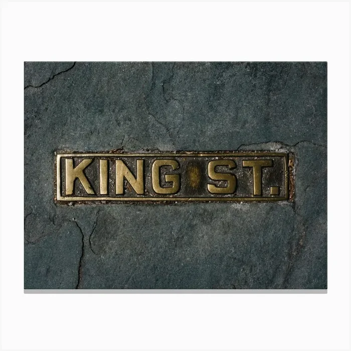 Charleston’s King Street Canvas Print by Bethany Young