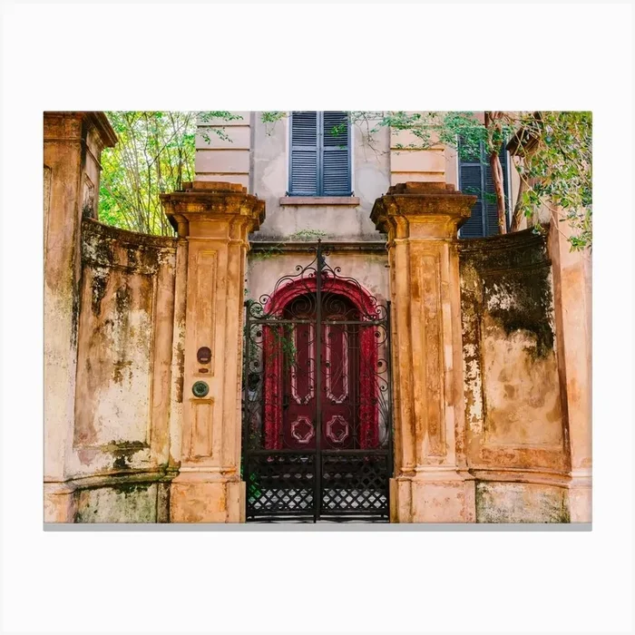 Charleston Architecture XXI Canvas Print by Bethany Young