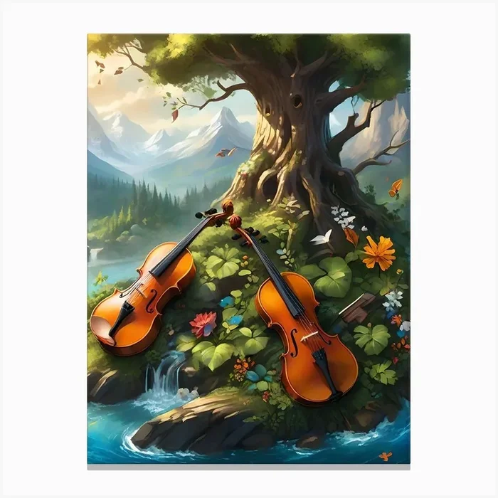 Chillin’ Out Canvas PrintL by LuciaGeorge