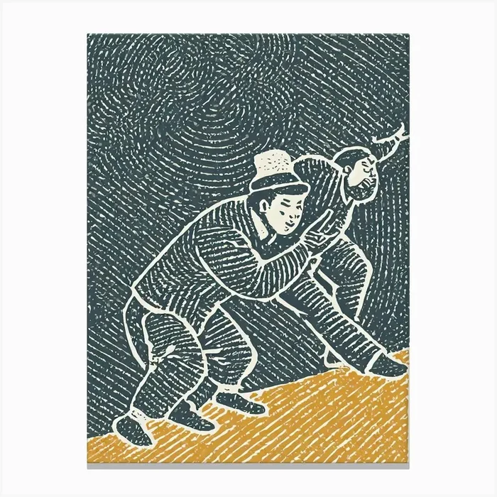 Chinese Painters Canvas PrintAB by Art Boutique