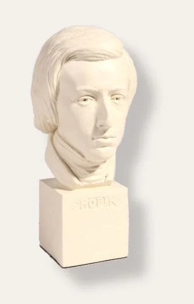 Chopin Frederick Bust 11 ” High Sculpture
