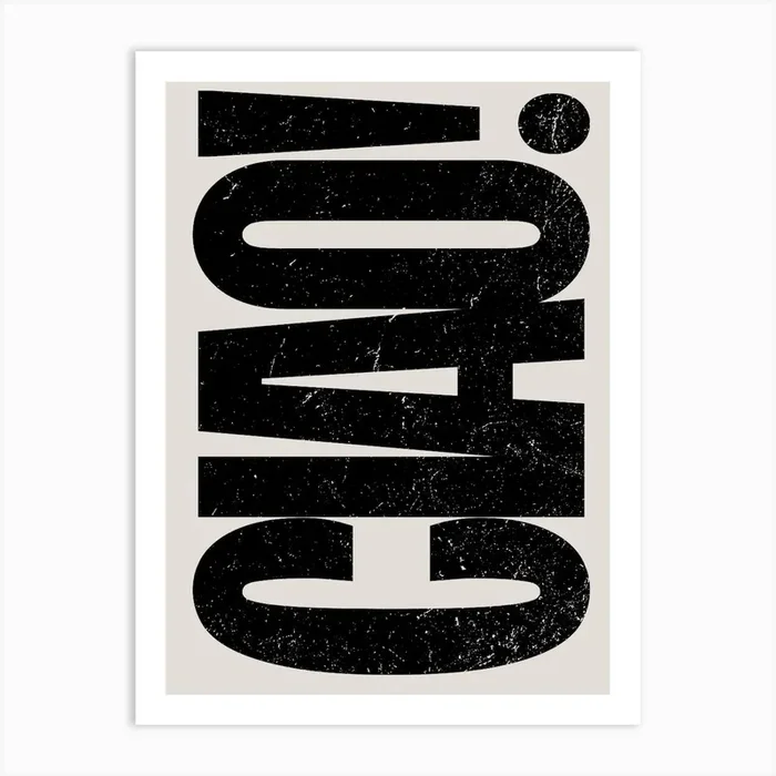Ciao! Art Print by Go Poster Store