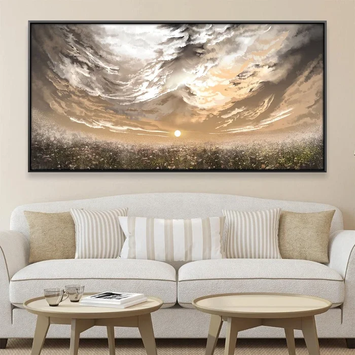 Cloudsong Over Eden Canvas