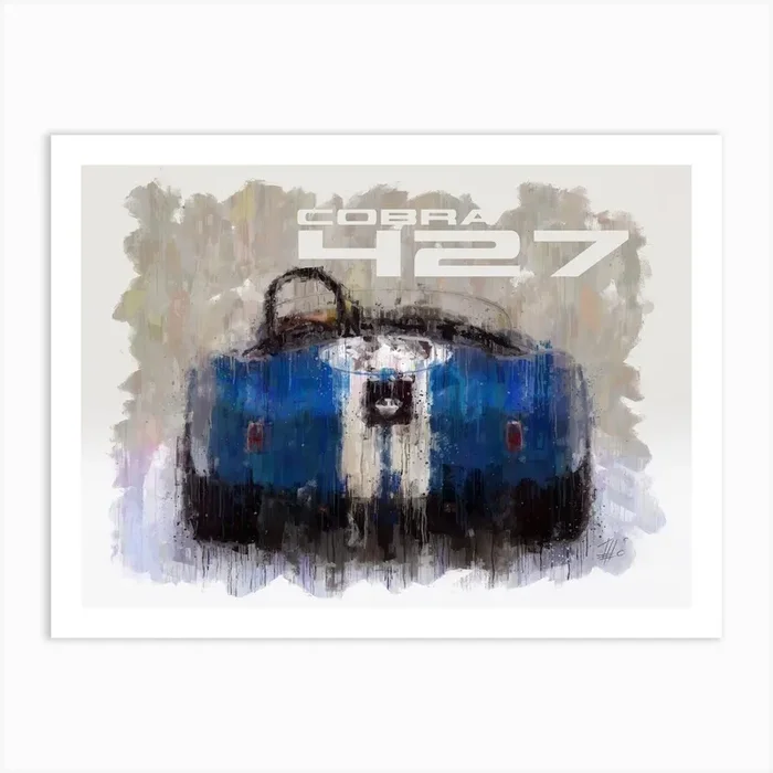 Cobra 427 Art Print by Theo’s Picture Factory