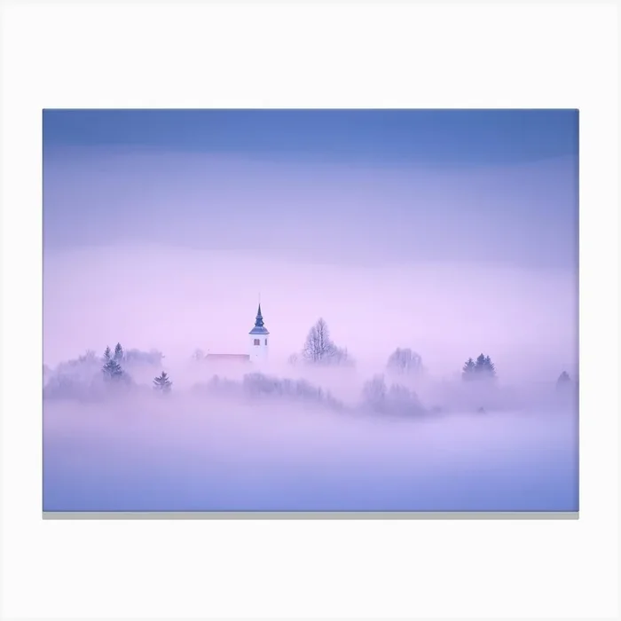 Cold Breath Canvas Print by 1x