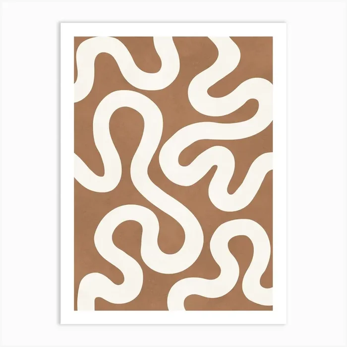 Contemporary modern art 59 Art Print by ArtDecor