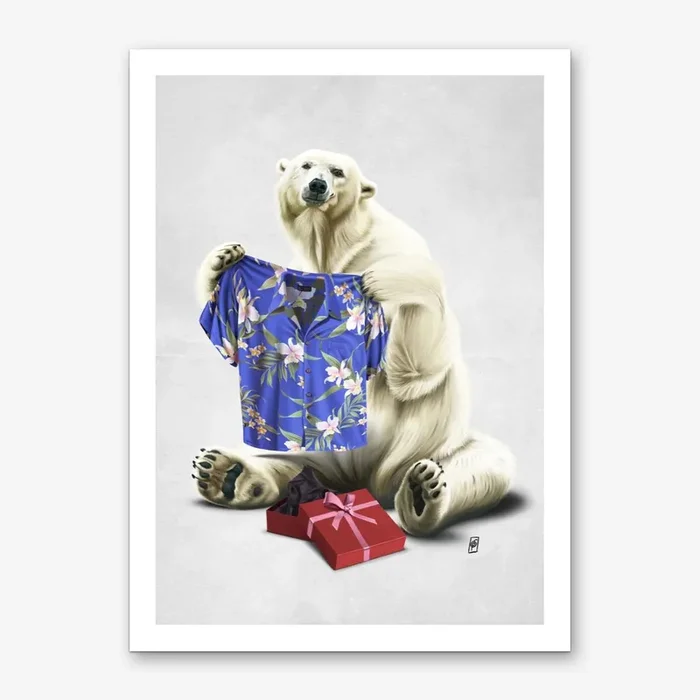 Cool! (Wordless) Art Print by Rob Snow