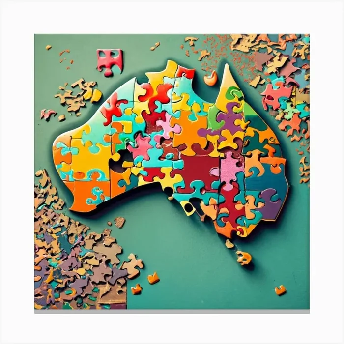 Create The Earth Showing Australia Image Of A Co (1) Canvas PrintL by LuciaGeorge