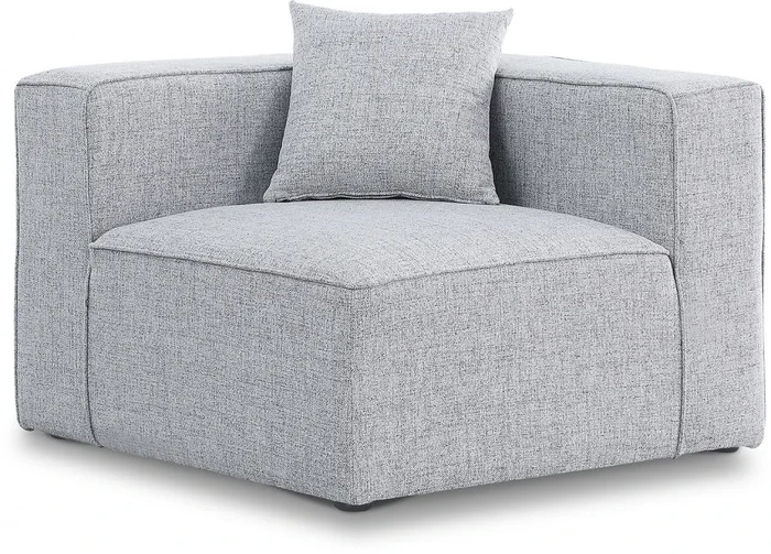 Cube Fabric Upholstered Corner Modular Chair