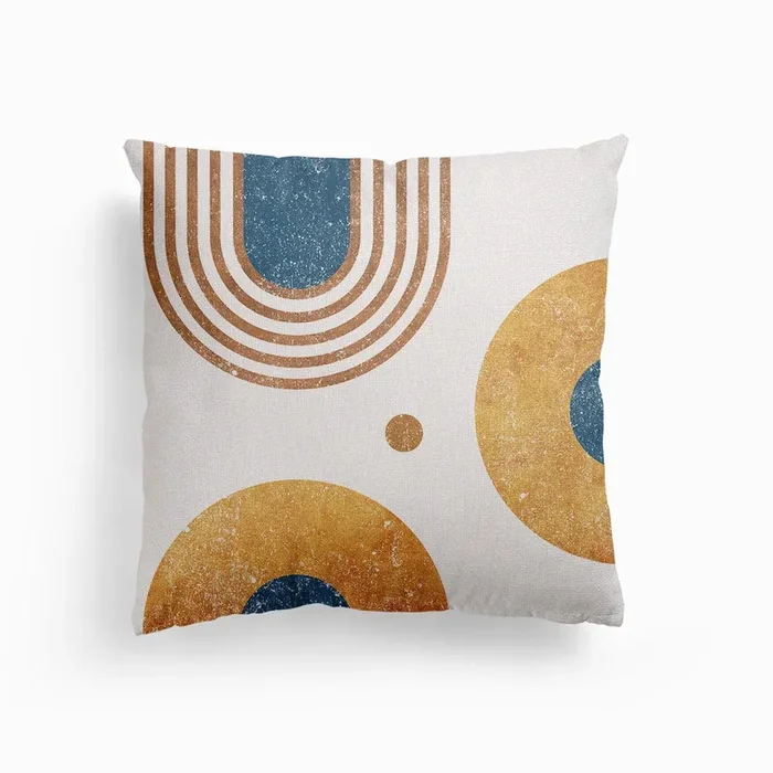 Cypress Grove Blues 2 Canvas Cushion by Cosmic Soup
