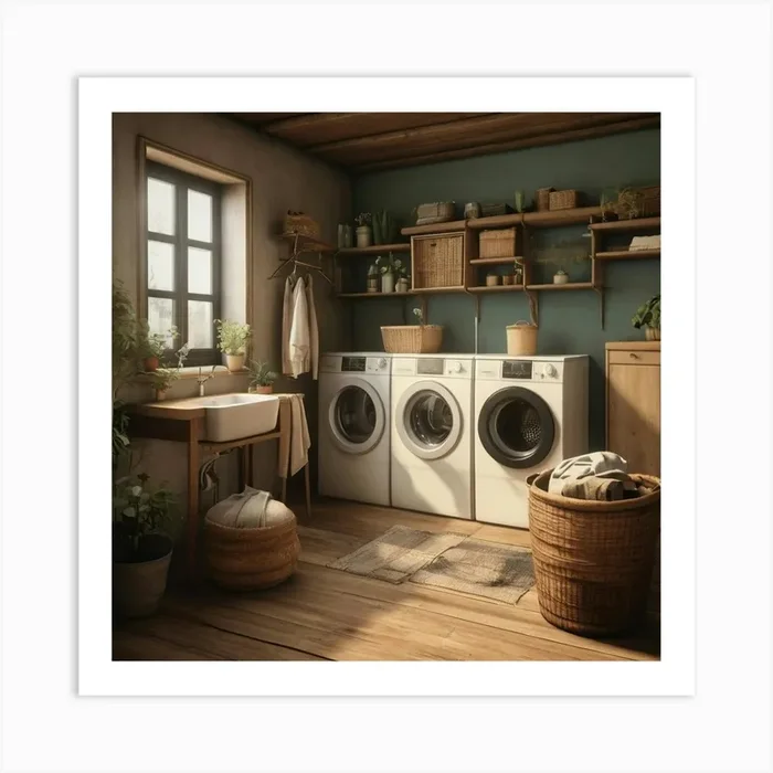 Default Default Vintage And Retro Laundry Aestethic 2 Art Print by ontoseno