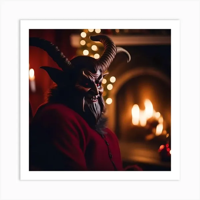 Devil Mask Art Print by Quantumchill