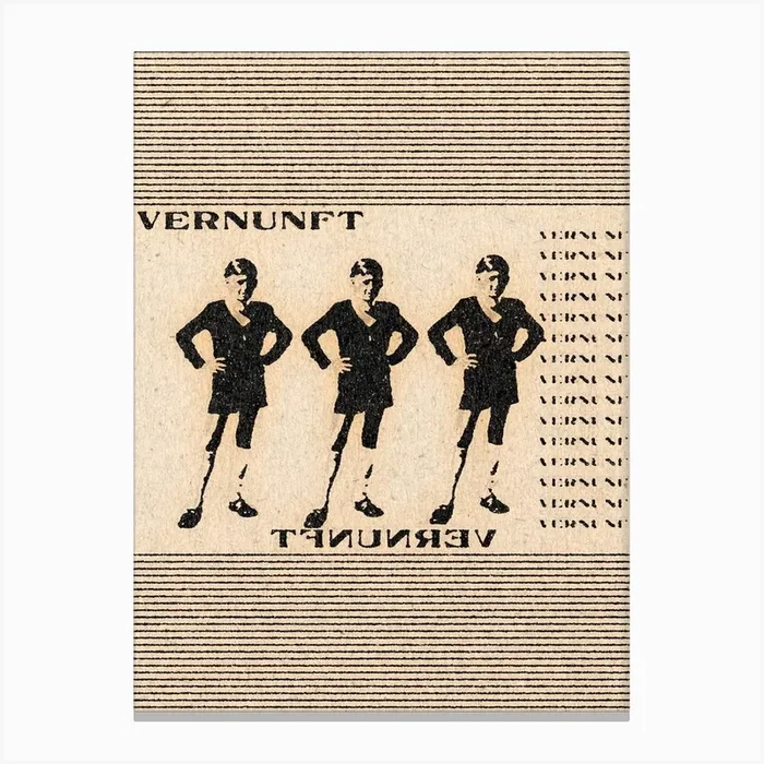 Die Vernunft Canvas Print by David Schmitt