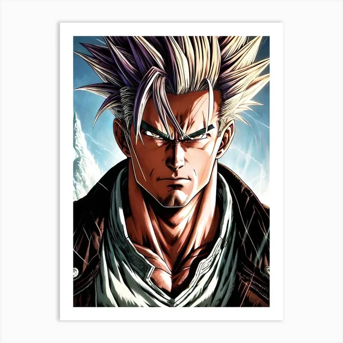 Dragon Ball Z 2 Art PrintA by AImagine