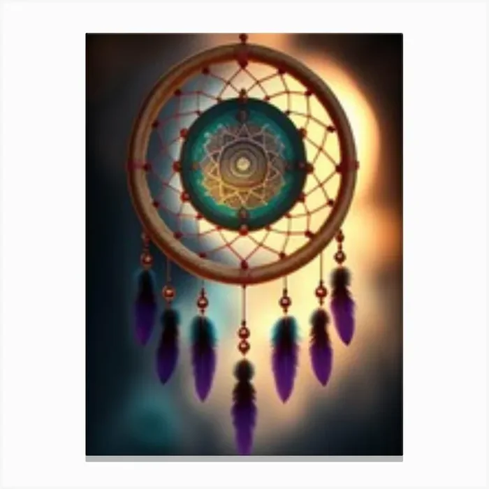 Dream Catcher 1 Canvas Print by Super_Art