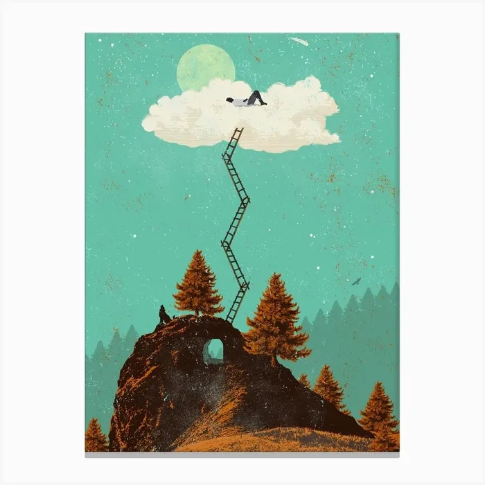 Dreaming Canvas Print by Showdeer