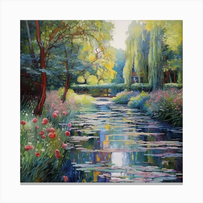 Dreamweaver’s Palette Canvas Print by Quantum Vivid Digital Art