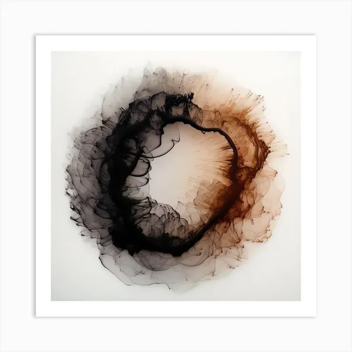 Dreamy ink 28 Art PrintBP by Bilge Paksoylu