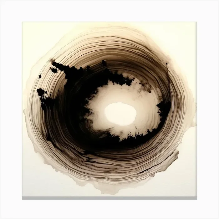 Dreamy ink 37 Canvas PrintBP by Bilge Paksoylu