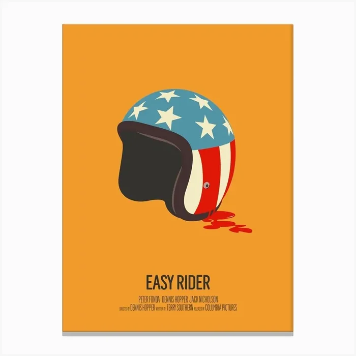 Easy Rider Canvas Print by Bruno Morphet