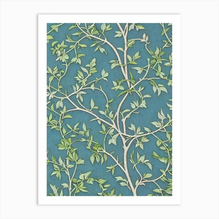 European 2 Mountain Ash tree Vintage Botanical Art PrintAI by Arboreal Impressions