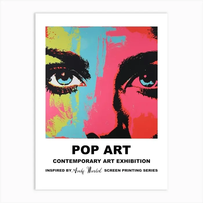 Eyes Pop Art 4 Art Print by ArtEra Creations