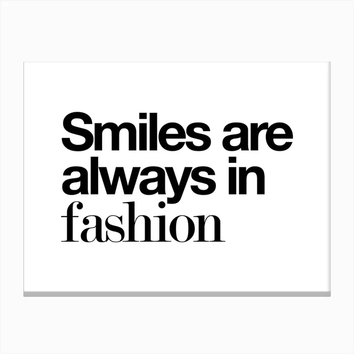 Fashion Canvas Print by Studio Mottos