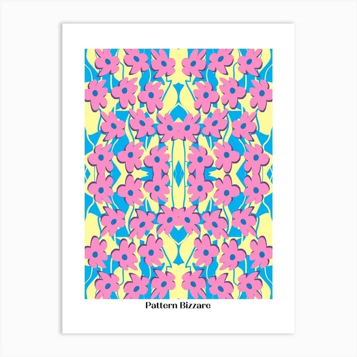 Fleur Bizarre Art Print by Little Dean
