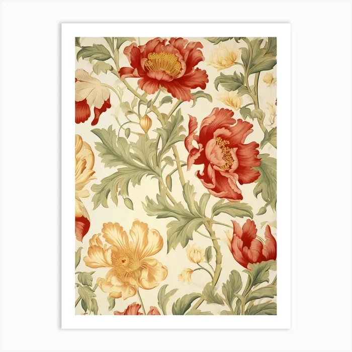 Floral Bouquet 1 Art PrintS by Shadesigns